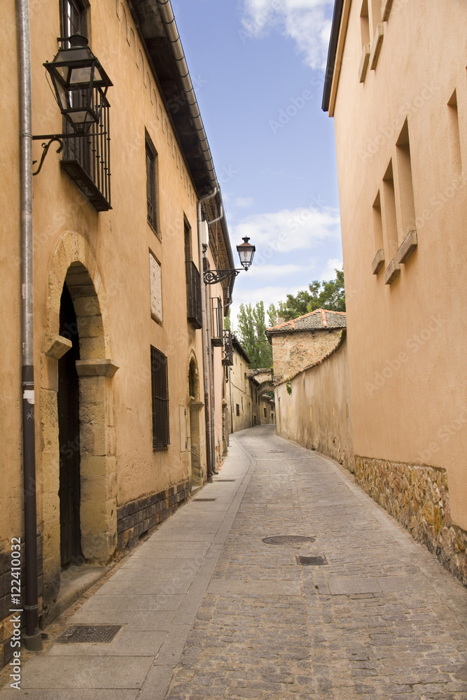 Historical houses in Segovia, Spain