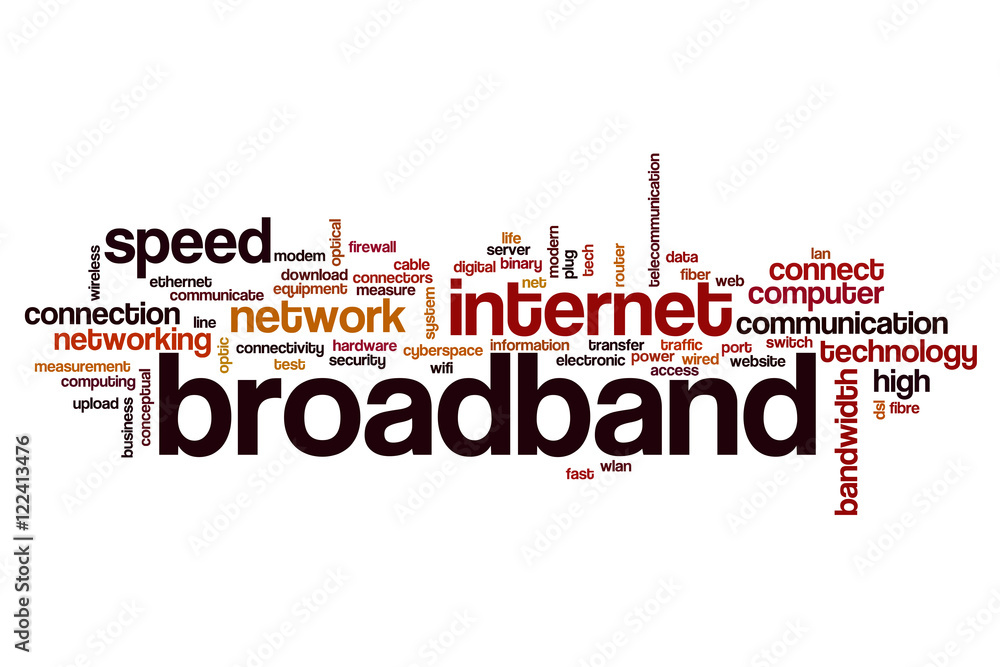 Broadband word cloud