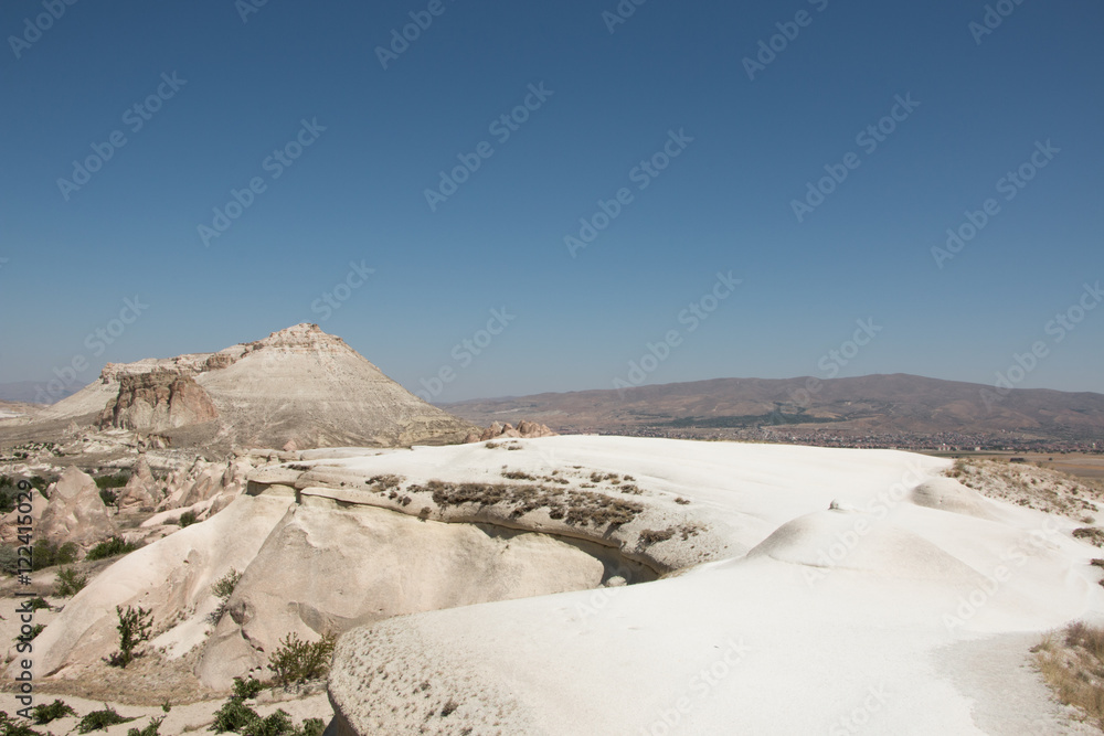 Paisagem árida na Turquia