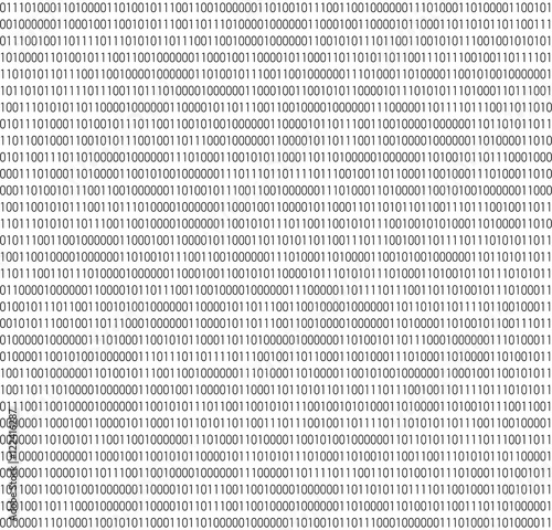 binary seamless pattern