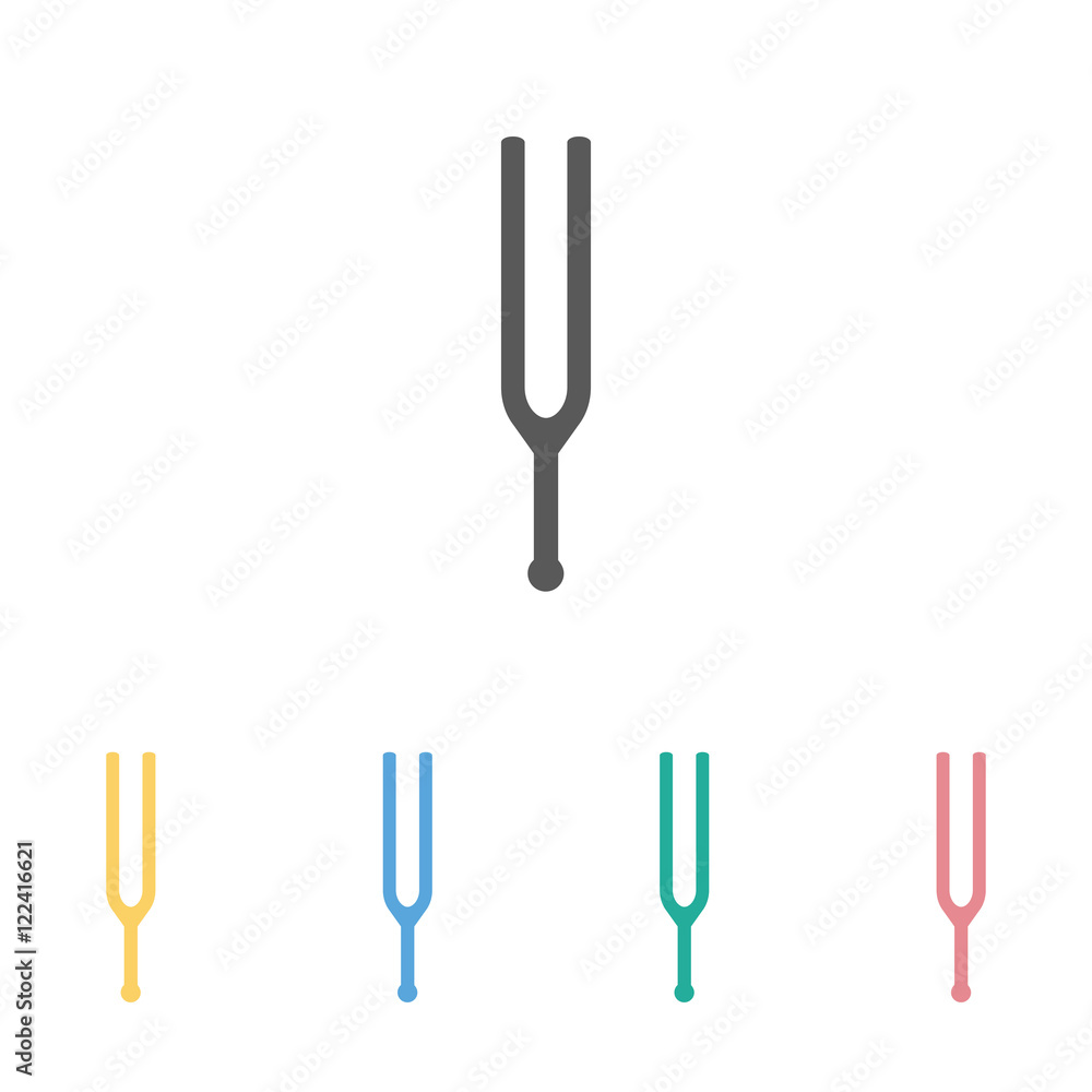 tuning fork icon tuning fork icon