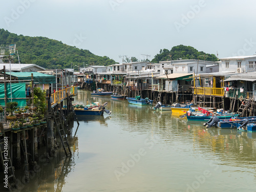 Tai O Fishing Village (大澳漁村) in Hong Kong, China