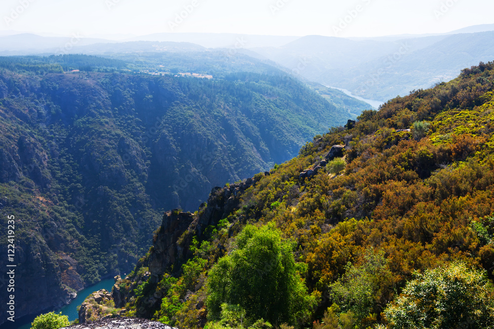 Fototapeta premium Mountains landscape of Galicia