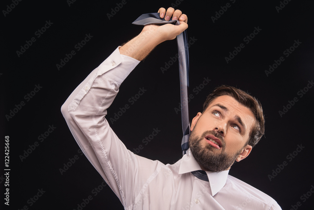 I want to hang myself right now Stock Photo Adobe Stock