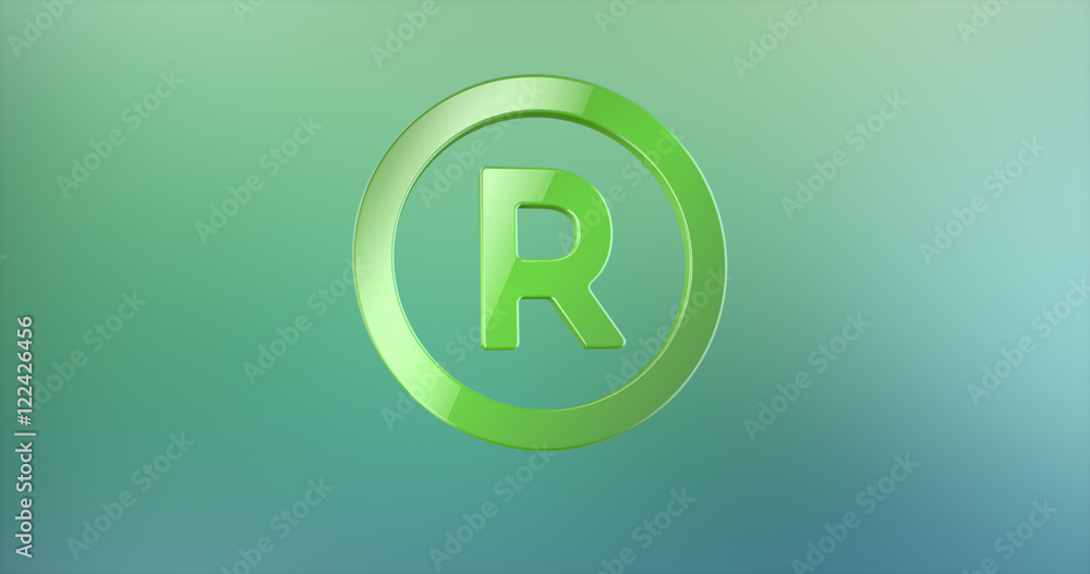 Registe Trademark Color 3d Icon Registe Trademark Color 3d Icon