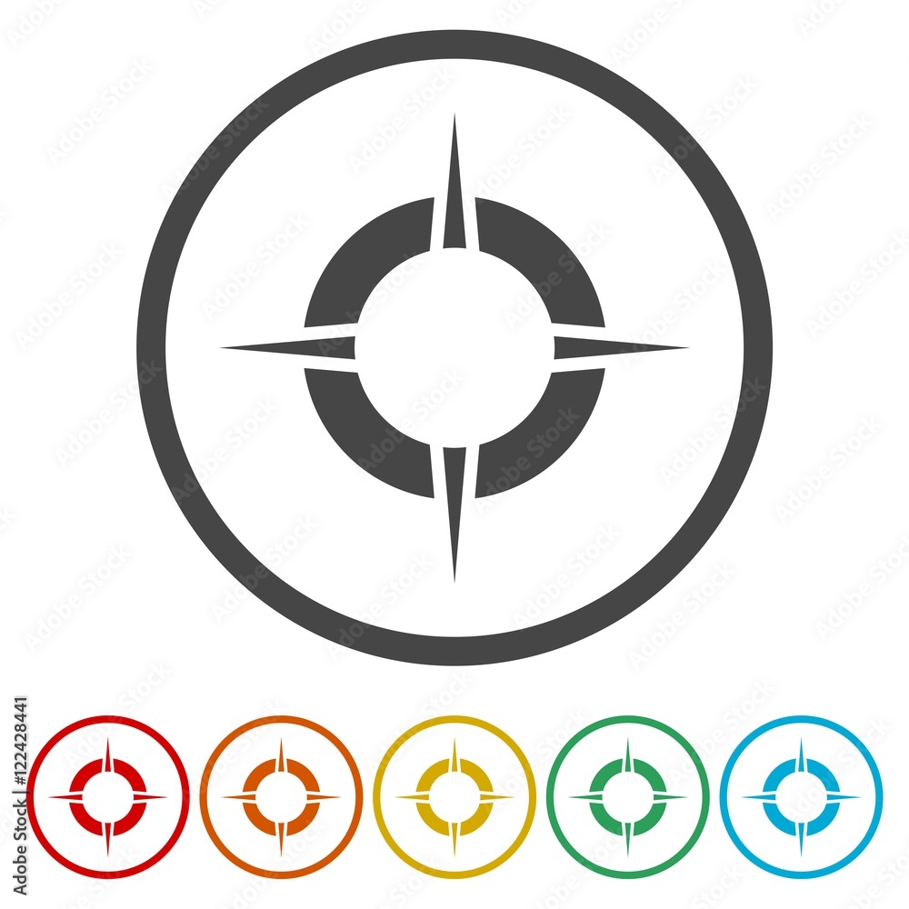 Compass icon, Compass icon eps10, Compass icon vector Compass icon, Compass icon eps10, Compass icon vector