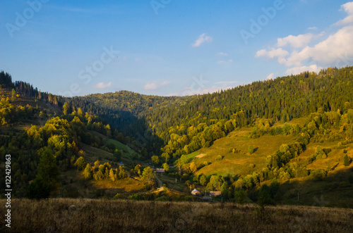 Carpathian mountains landscape © thaarey1986