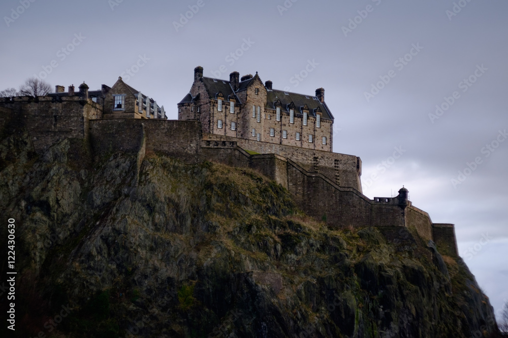 Edinburgh Castle from Princes Street