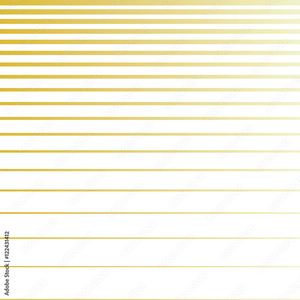 Line halftone pattern with gradient effect. Horizontal lines in golden colors. Template for backgrounds and stylized textures. Horizontally seamless. Vector eps8 illustration. Line halftone pattern with gradient effect. Horizontal lines in golden colors. Template for backgrounds and stylized textures. Horizontally seamless. Vector eps8 illustration.