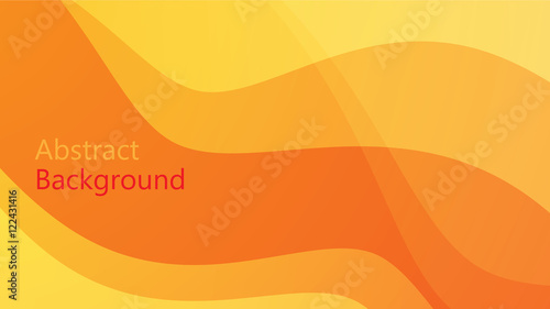 
warm and orange color background abstract art vector
