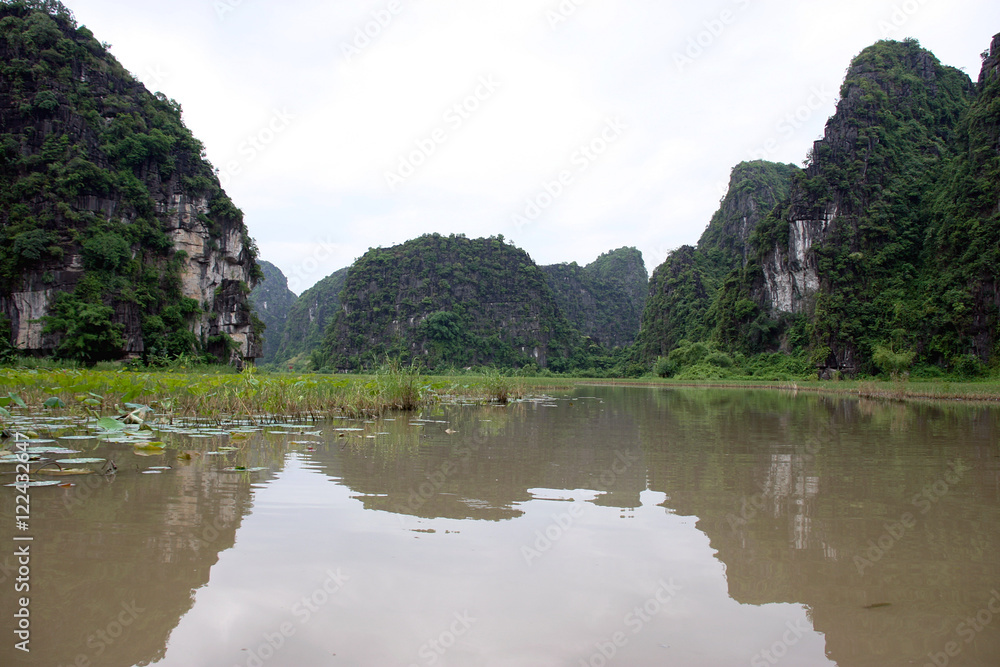 Tam Coc in Ninh Binh, Vietnam