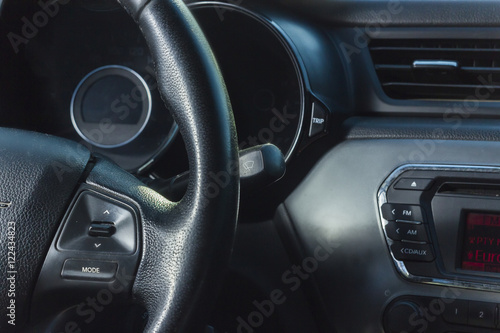 Interior view of car with salon © ostser