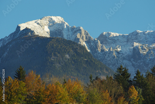 The Hoher-Göll in the land of Berchtesgaden
