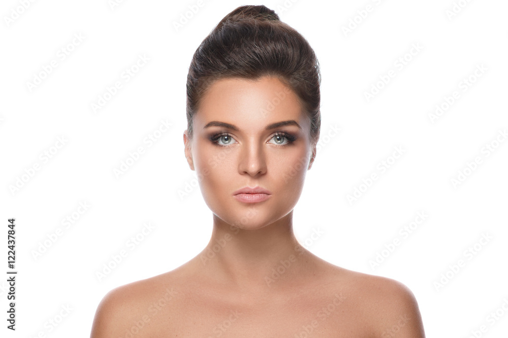 Portrait of young beautiful woman Portrait of young beautiful woman