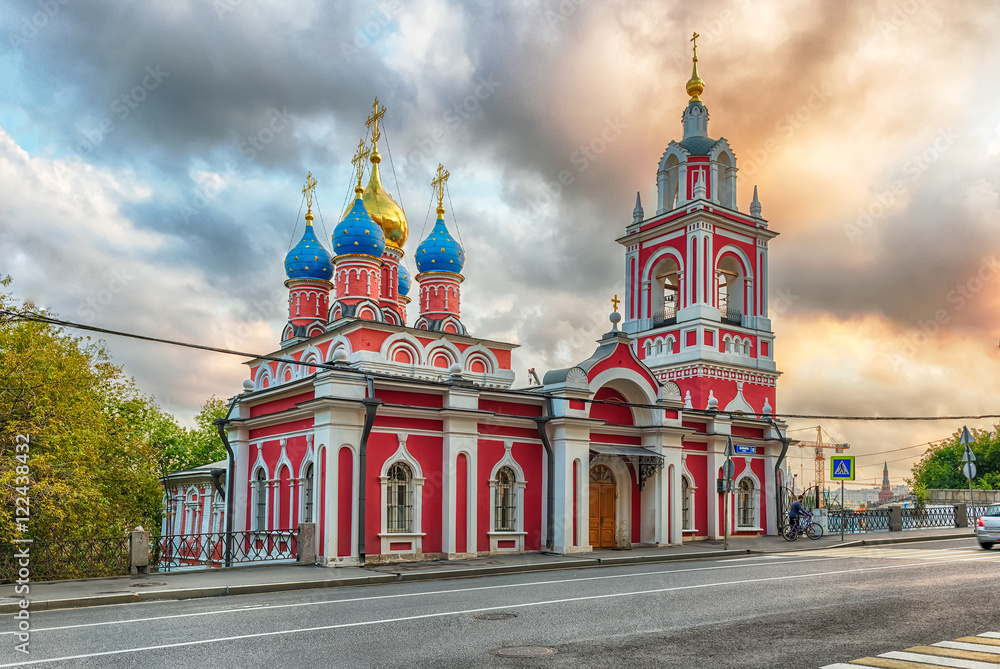 Church of St. George in central Moscow, Russia