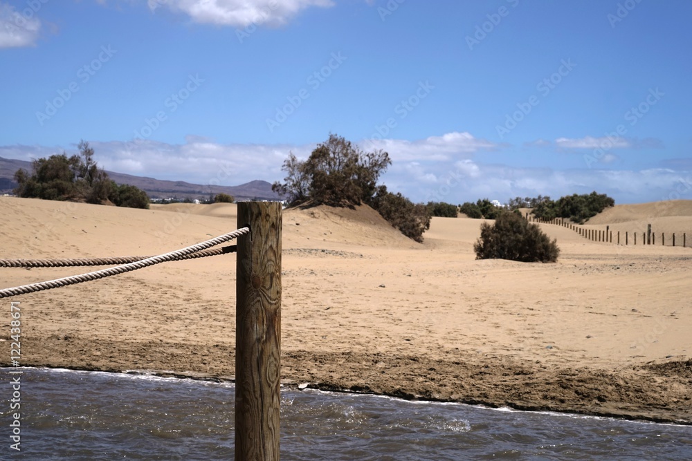 .....Spanien, Gran Canaria, Maspalomas, Dünen, Wüste.......