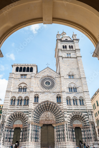 The church of "San Lorenzo", cathedral of Genoa