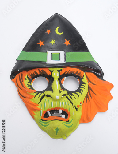 Witch Vintage Halloween Mask