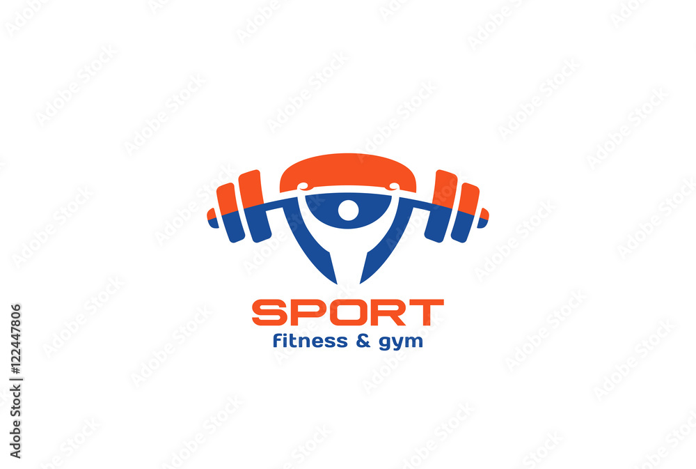 Sport Gym Fitness Logo design vector triangle Sport Gym Fitness Logo design vector triangle