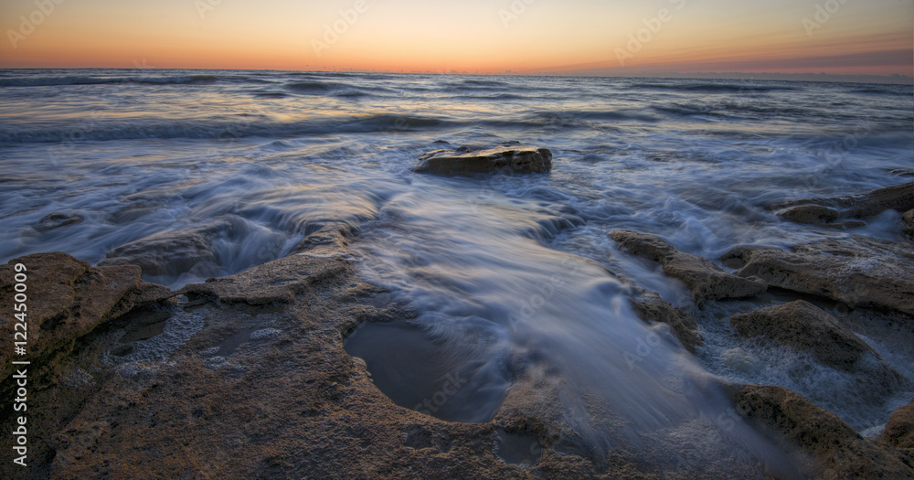 St. Augustine Beach At Dawn