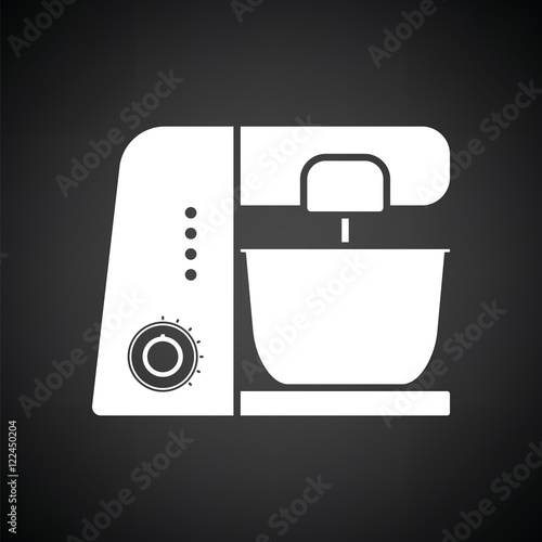 Kitchen food processor icon