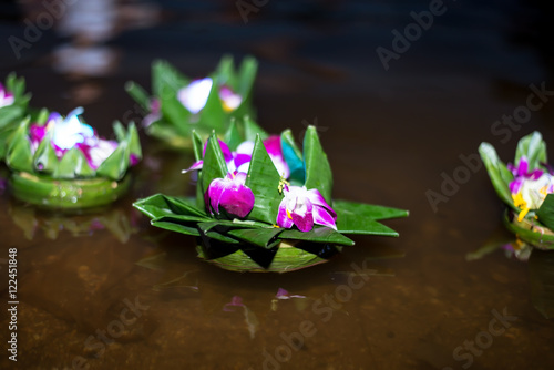 Canvas Print Loy Krathong, Thailand