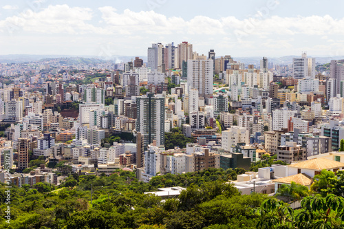 City view of Buritis neighborhood - Belo Horizonte, Minas Gerais, Brazil. April 2016