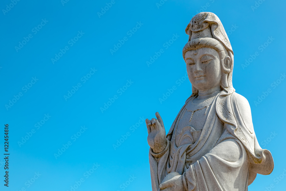  Statue of Guanyi,Buddhist Goddess of Mercy