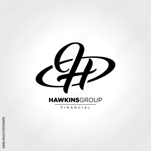 H Initial Symbol in circle