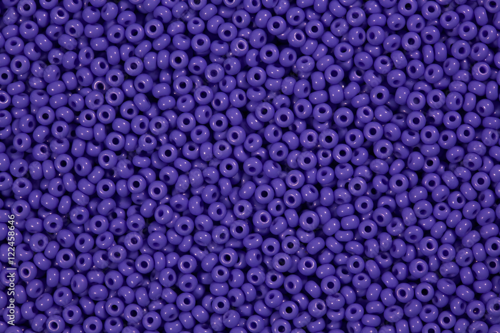 Dark lilac beads. Hi res photo. Dark lilac beads. Hi res photo.