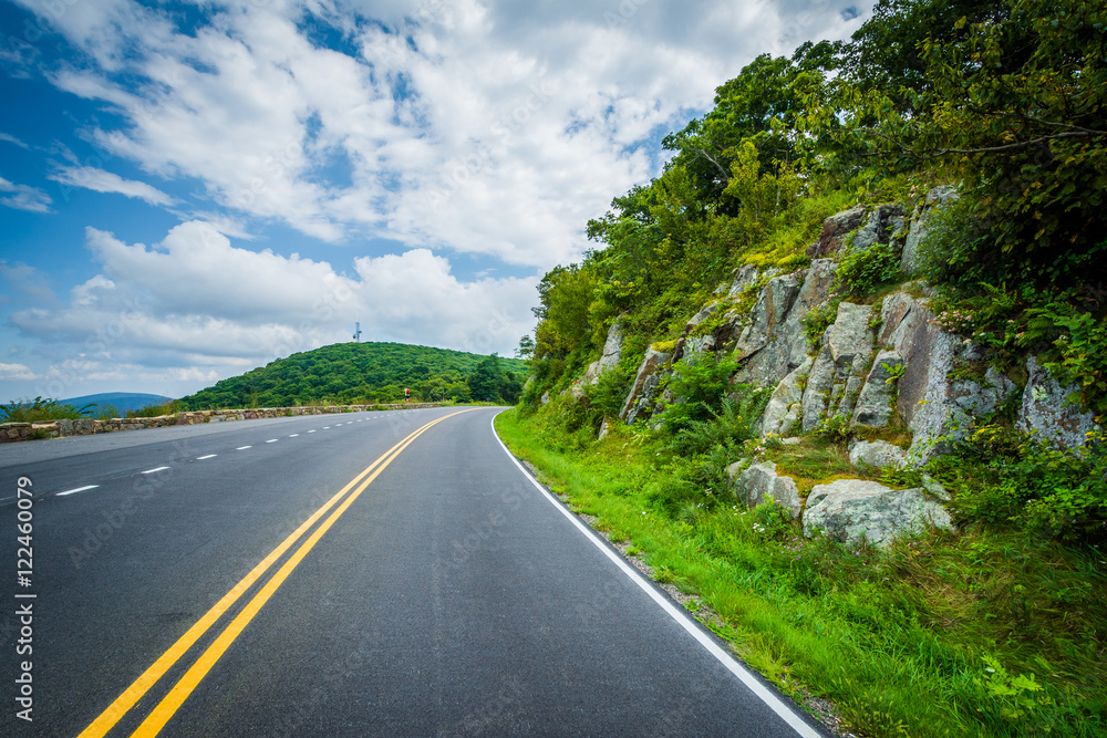 Fototapeta premium Skyline Drive, in Shenandoah National Park, Virginia.