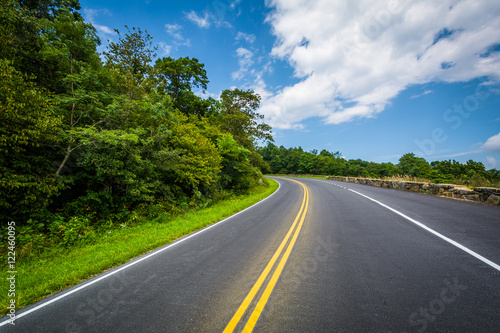 Skyline Drive, in Shenandoah National Park, Virginia.