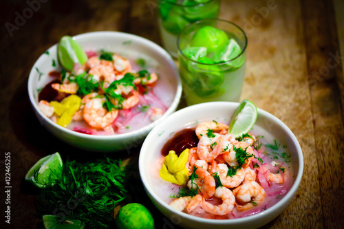 Ecuadorian Ceviche of Shrimp