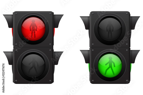 Pedestrian traffic lights