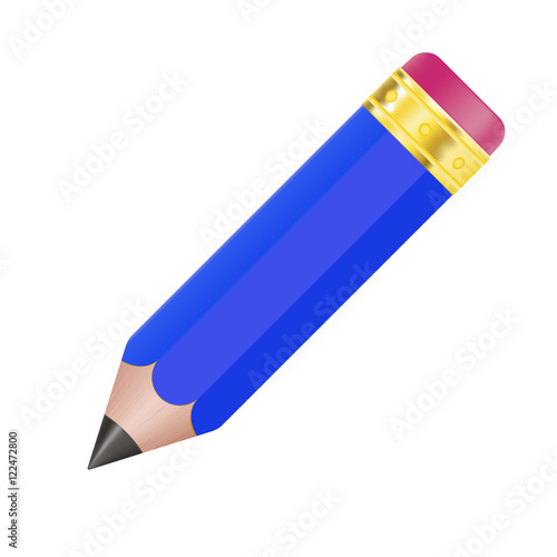 Blue pencil