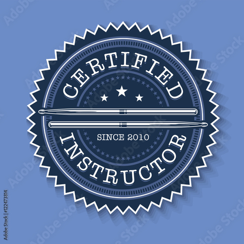 Drum Kit n Instructor - Performer Stamps