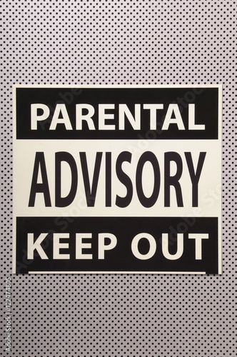 parental advisory keep out