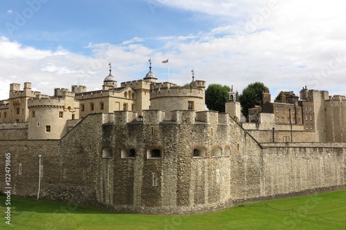 Tower of London, London, exterior sunny day