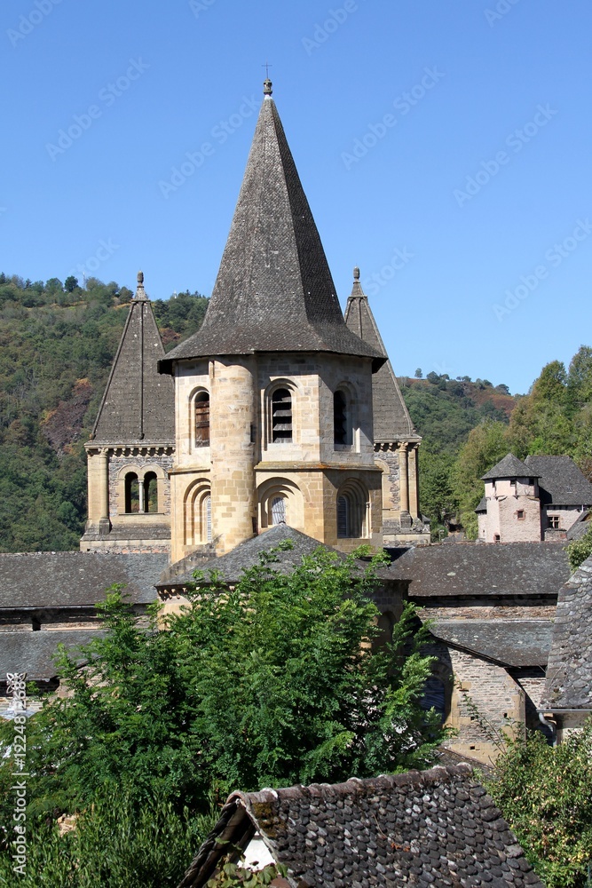 Fototapeta premium Conques ,village classé en Aveyron