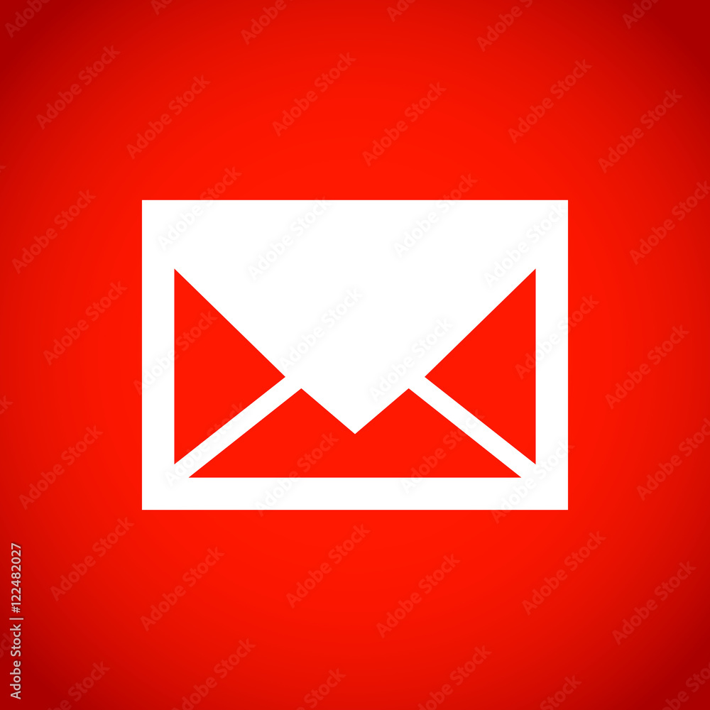email icon stock vector illustration flat design email icon stock vector illustration flat design