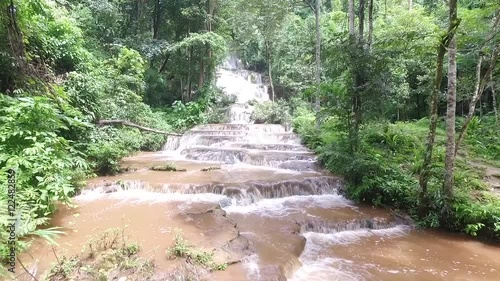 Namtok Pha Charoen National Park is a national park in the Phop Phra District, Tak Province, Thailand photo