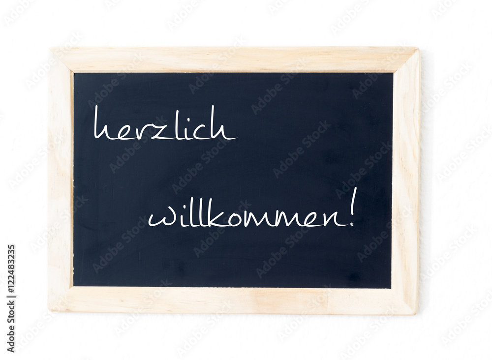 Obraz premium herzlich willkommen