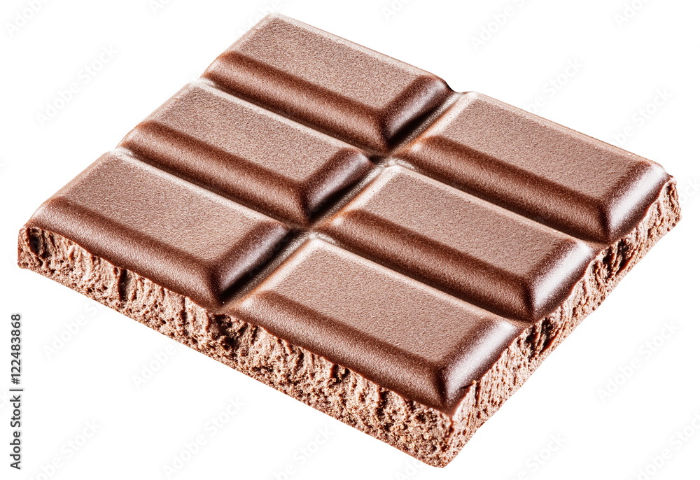 Pieces of chocolate bar. File contains clipping paths. Pieces of chocolate bar. File contains clipping paths.
