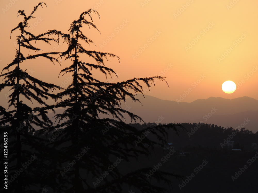 Fototapeta premium Sunset colors