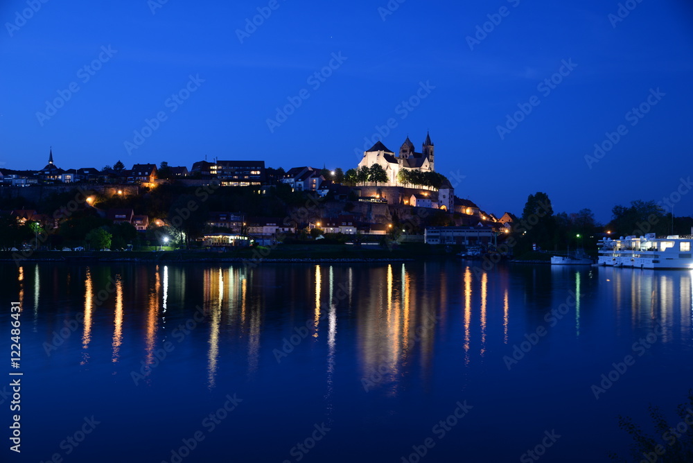 Obraz premium Rhein mit Breisach