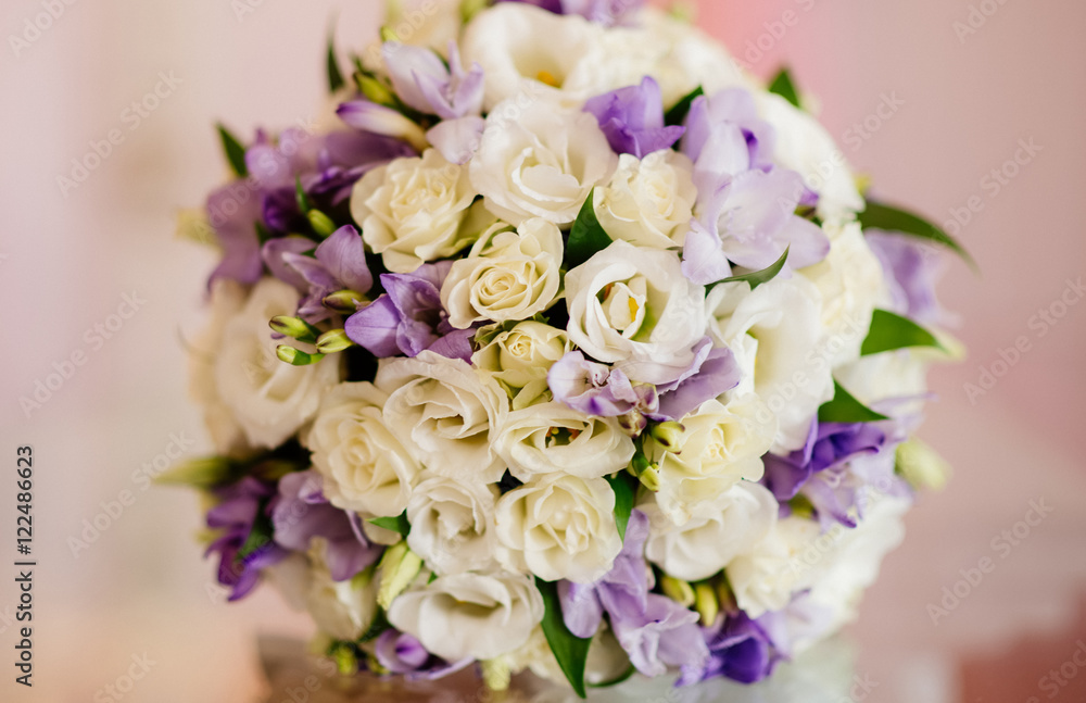 the bride's bouquet       