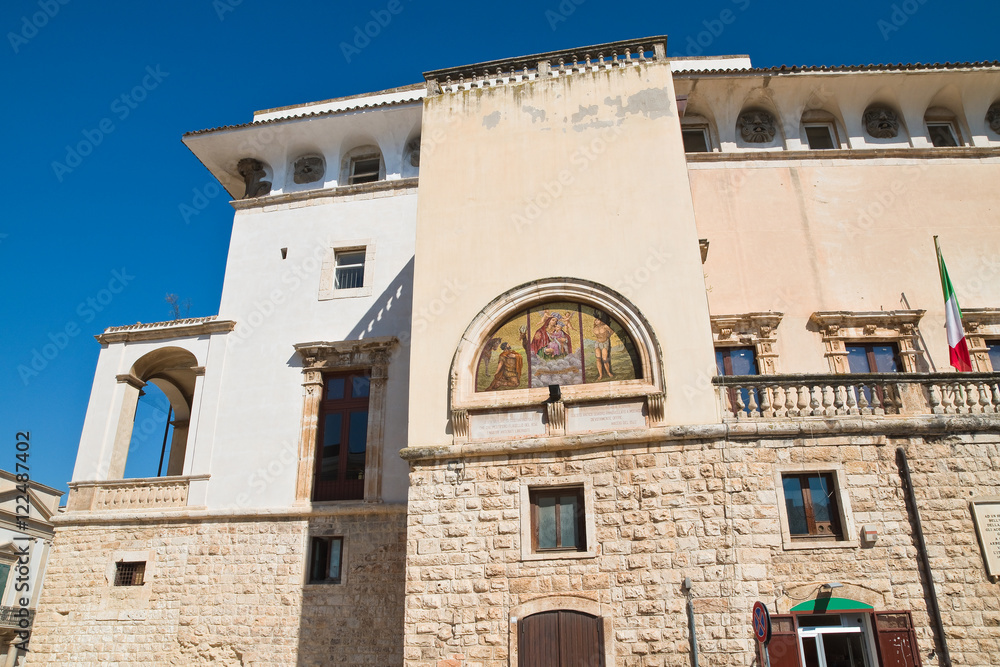 Fototapeta premium De Mari Palace. Acquaviva delle fonti. Puglia. Italy. 