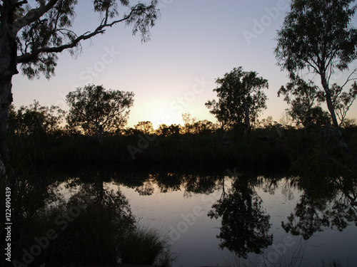 Sunrise in the Kimberleys Region in Western Australia.