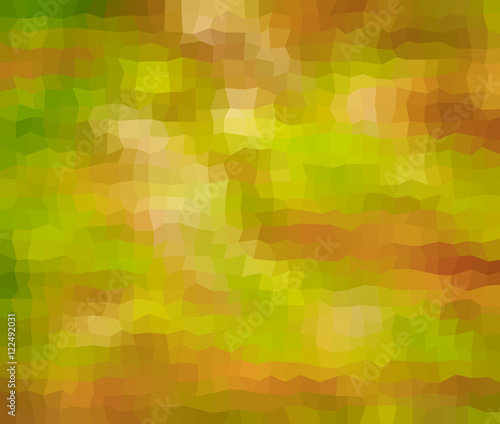 Wallpaper Mural abstract geometric background in green and orange Torontodigital.ca