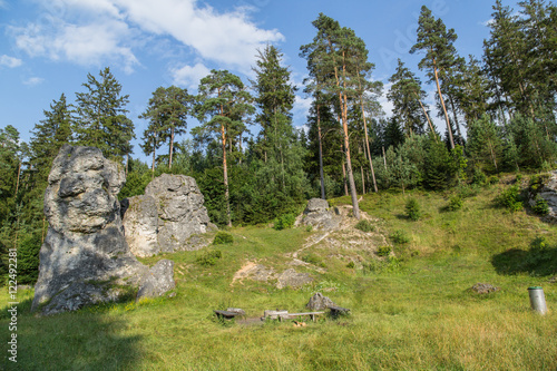 Feuerstelle und Umgebung, Wental Felsenmeer photo